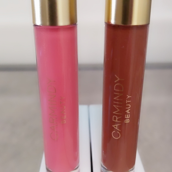 Carmindy Beauty Carmindizing Lip Gloss Set Sunburst Pink Sunset Bronze - Picture 1 of 4